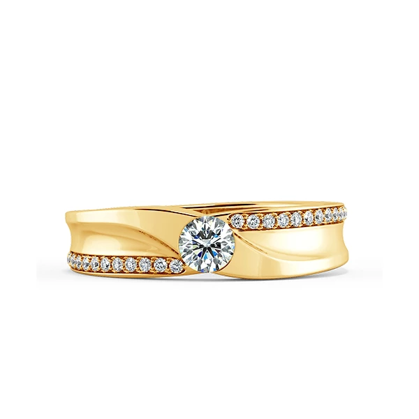 Diamond Wedding Band Set NCC3010 2
